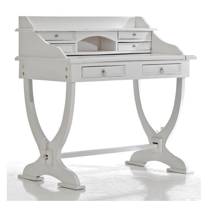 The Classic Allesso Secretary Writing Desk In Colonial Style Is